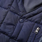 Light Men's Down Vest - V Neck, Polyester, Winter