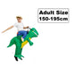 Alien Halloween Inflatable Costume for Kids & Adults - Funny Cosplay Suit for Parties
