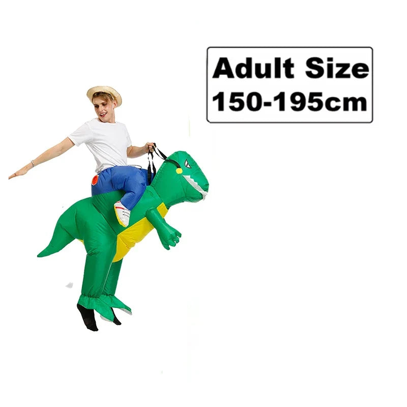 Alien Halloween Inflatable Costume for Kids & Adults - Funny Cosplay Suit for Parties