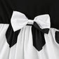 Plush girls' dress - Korean-style timeless heart-print, polyester, party wear for spring birthdays