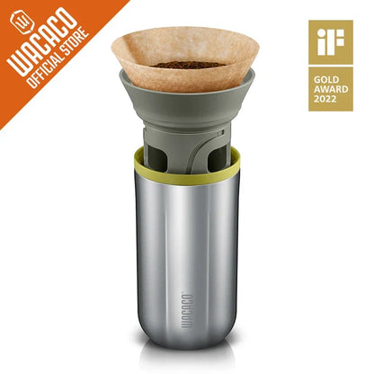 Pour Over Coffee Maker Stainless Steel 300ml Travel-Friendly Drip Brewer Travel Fall 2025 Clean Flavor On The Go