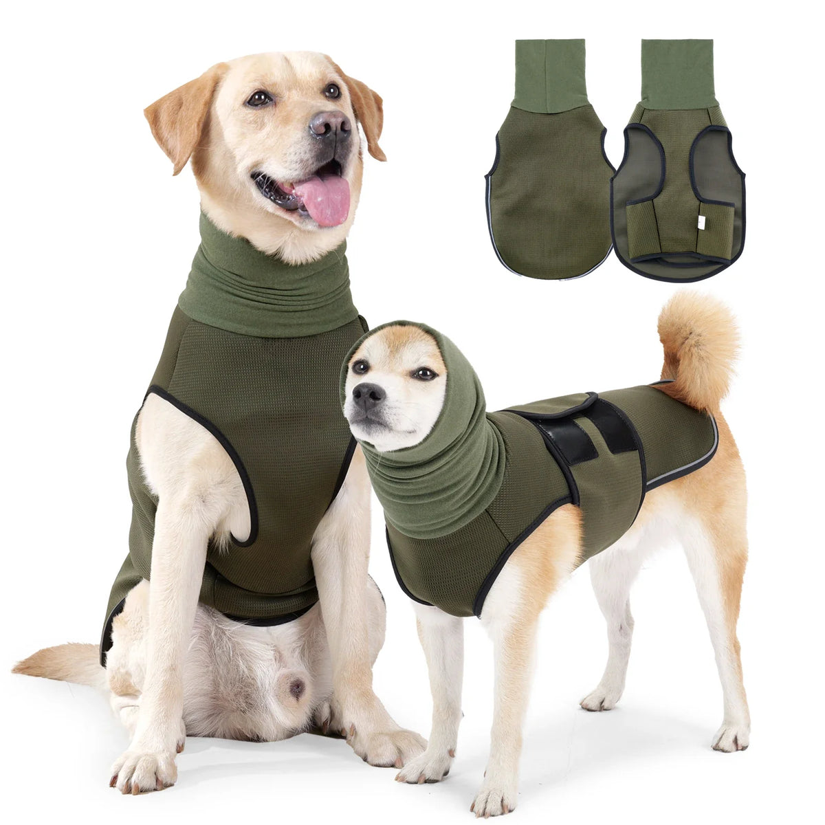 Anxiety Dog Vest Calming Coat TikTok Viral All Seasons Thunder and Fireworks Relief For Pets