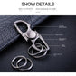 Fidget2025 Edition Spinner Keychain Stainless Steel EDC Gift