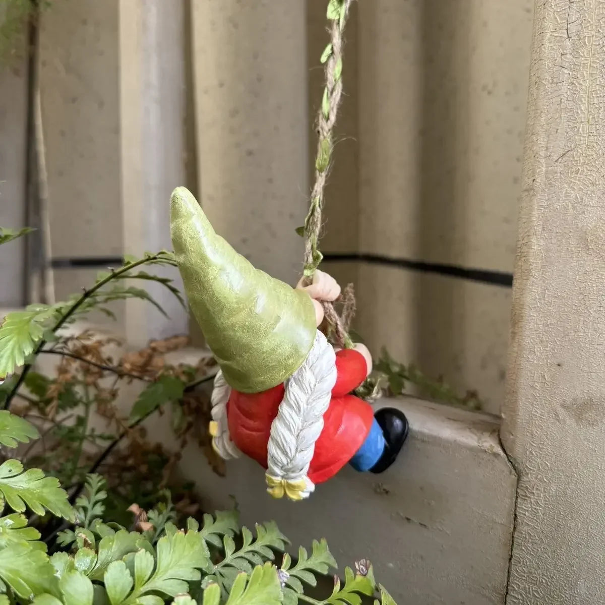Resin2026 Edition Gnome Pendant Hanging Decor For Pots And Gardens Cute Outdoor Garden Ornament Gift Idea Fall