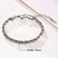 Steel Stainless Rope Chain Bracelet Twisted Singapore