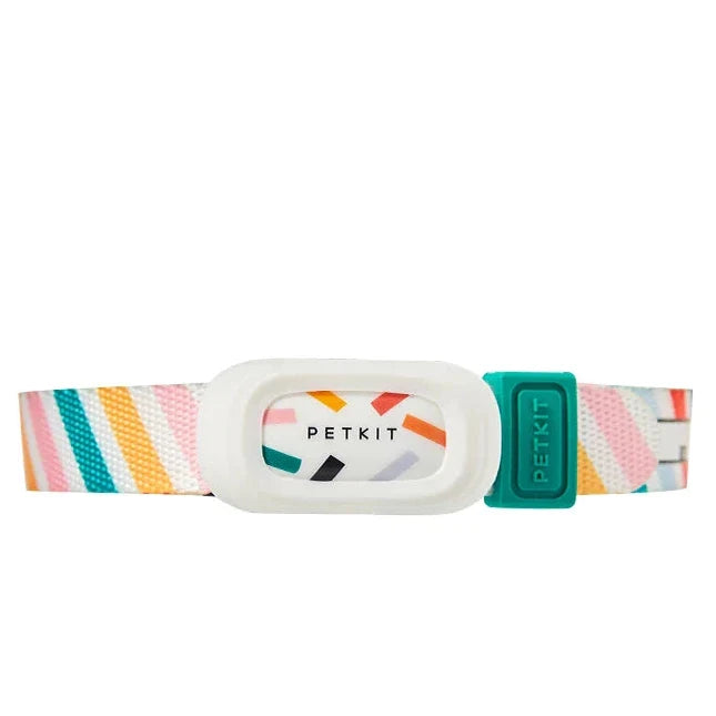 Smart Pet Collar Flexible Plush Nylon Personalized Dog Cat Collar App Enabled Fall 2025 Water-Resistant ID Tag