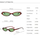 Cat Eye Sunglasses Compact Frame Fashion Eyewear With UV400 Protection Summer 2026 Trend