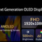 OLED 13.3 Travel-Friendly Monitor Metal Frame Travel Display