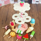Ice Wooden Cream Play Rack for Kids - Educational Toy for Imaginative Role-Play and Family Fun