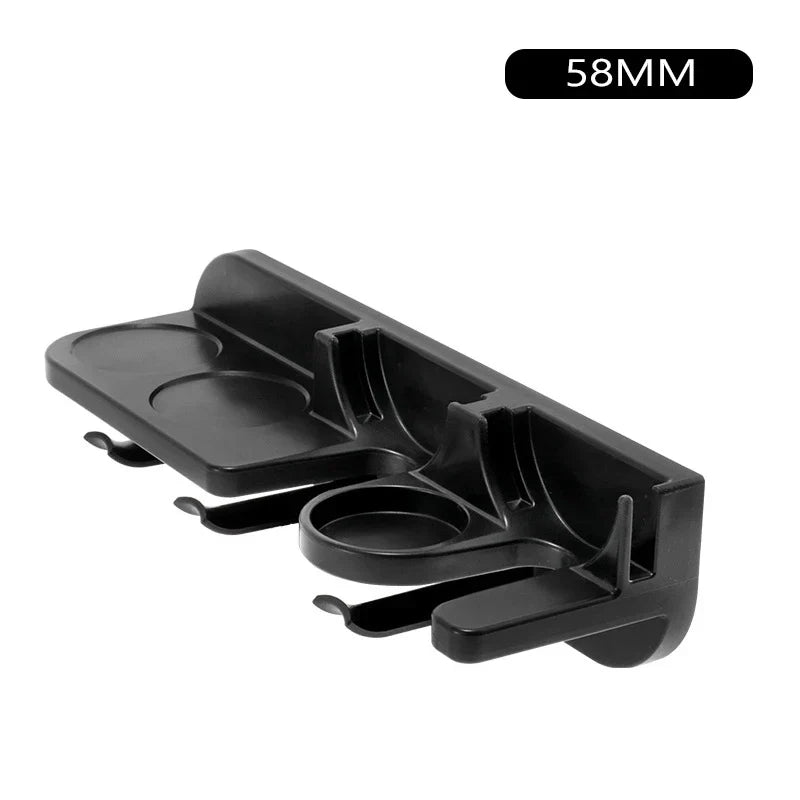 Wall Portafilter Rack Self Adhesive Espresso Holder Fits 51mm 54mm 58mm Coffee Setup Fall 2025 Space Saving Organizer