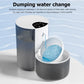 Automatic Pet Water Dispenser Battery-Powered Cordless Cat Dog Fountain Dumping Water Change Fall 2025 Fresh Water