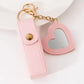 Free 1+1 Birkin Inspired Mini Hand Bag - Mini Leather Lipstick Bag Charm Keychain