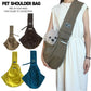 Cozy Dog Bag  Pet Crossbody Shoulder Bag Sling for Compact Pets, Outdoor Travel, Travel-Friendly Pet Supplies
