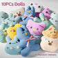 Interactive Christmas Doll Claw Machine Top-Grade Kit A - Coin Operated Fun Toy for Kids, Festive Gift Idea