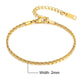 Steel Stainless Rope Chain Bracelet Twisted Singapore