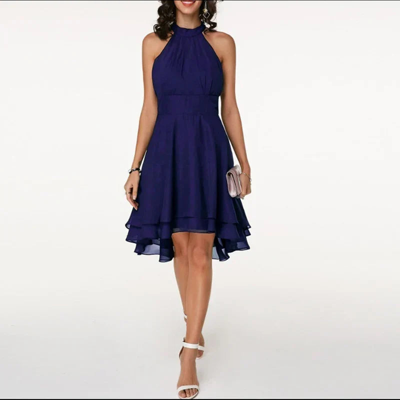 Variant image for Elegant Women's Ruffled Dress for Summer and Formal Occasions - Lightweight and Comfortable-37
