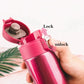 Stainless 500ml Steel Vacuum Flask - Bouncing Cover Thermo Mug for Coffee, Tea, Milk, Travel Use