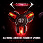Fidget Glow Spinner Alloy EDC Long Spin Stress Relief
