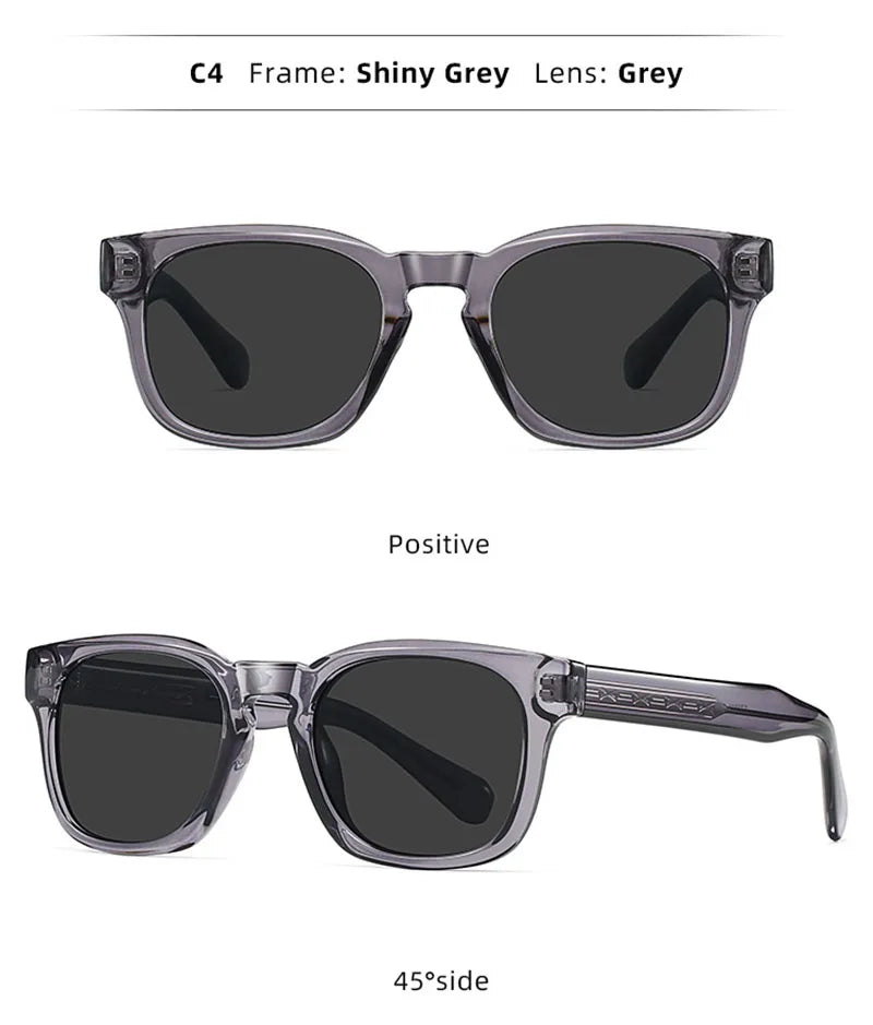 UV400 gradient lenses, vintage style, travel and beach – Retro square unisex sunglasses