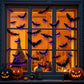LED2025 Edition Bat Wall Stickers Green 3D Halloween Decor