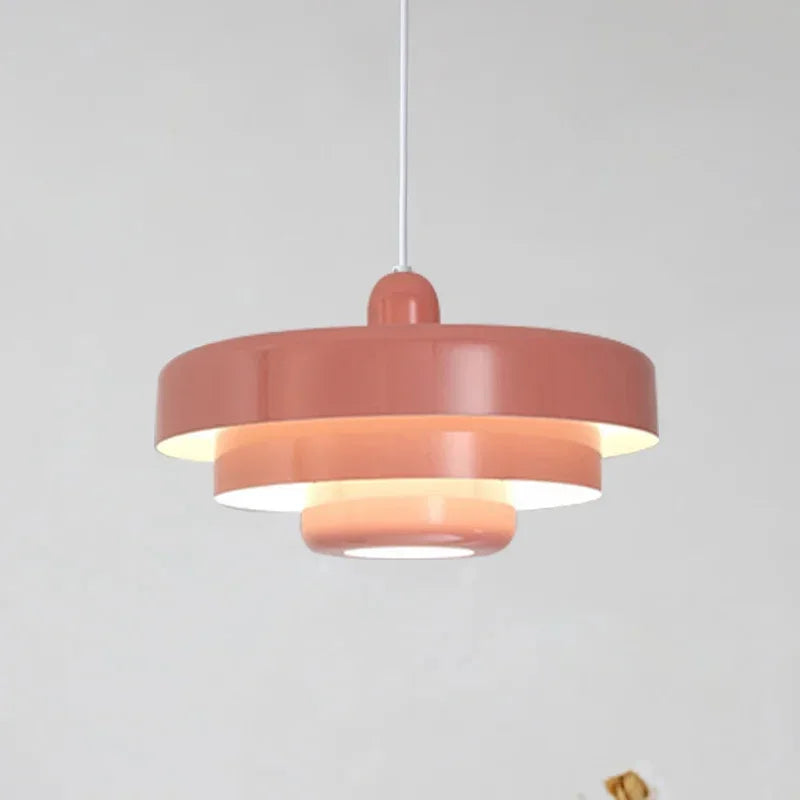 Lamp Pendant Retro Danish Chandelier - Fall 2026 Decor for Cafes and Homes, Cozy Ambient Lighting