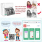 Travel-Friendly Mini Thermal Label Printer for Android iOS - Inkless Pocket Printer, Household Office Use
