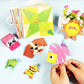 Origami Montessori Craft Kits for Kids - Educational Paper Art with Cartoon Animals, Fun DIY Activity for Boys & Girls