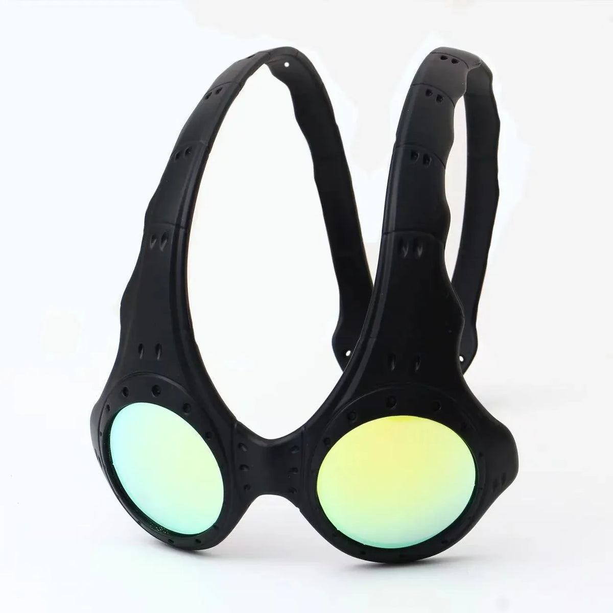 Sunglasses2026 Edition Metal Frame Oversized Round Lens Eyewear For Outdoor Cycling TikTok Viral Retro