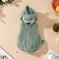 Dinosaur Baby Halloween Romper Plush Hooded Sleeveless