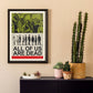 Movie Retro Poster Canvas Collage Mid Century Wall Art