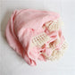 Baby Swaddle Blanket 100 Percent Cotton Muslin Newborn Floral Print Quilt Swaddle Fall 2025 Breathable Plush Gift