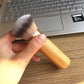 Foundation Airbrush Brush Bamboo Handle Makeup Brush Fall 2026 TikTok Viral Smooth Finish For Powder Bronzer Blush