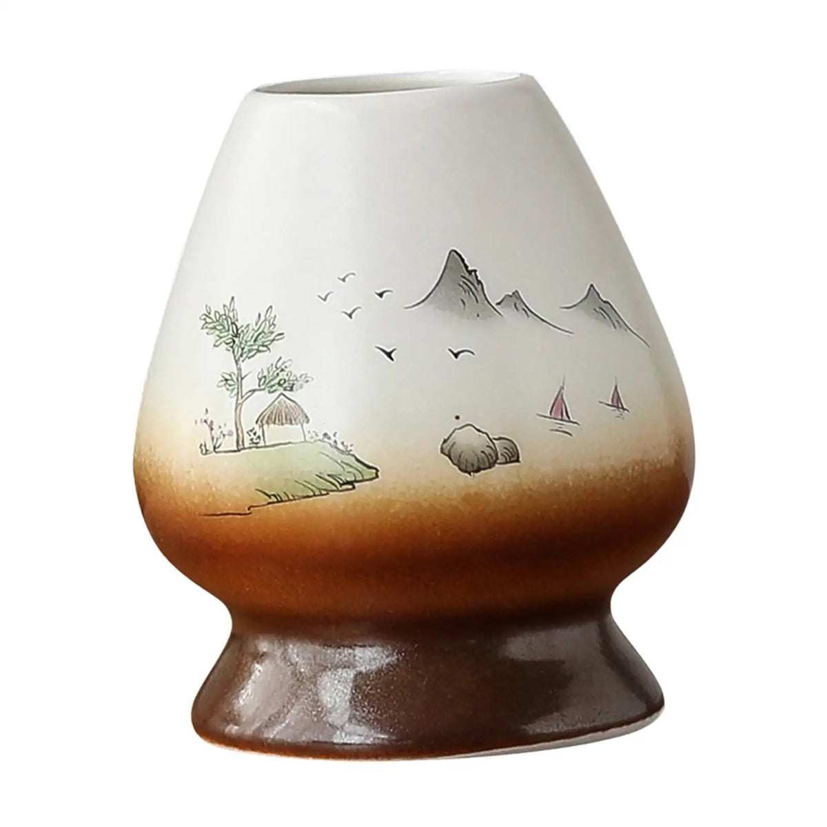 Whisk Matcha Stand Handcrafted Ceramic Holder Tea Ceremony