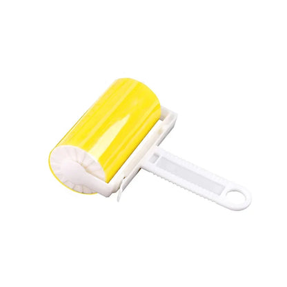 Clothes Washable Hair Sticky Roller - Reusable Pet Hair Remover for Carpet, Sofa, Bed