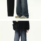 Mens Oversized Cargo Jeans - Wide Leg, Denim, Street