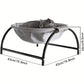 Bed Cat Breathable Cooling Hammock Cot Elevated Pet Sofa Summer 2025 Cozy Sturdy Metal Frame Nap Lounger