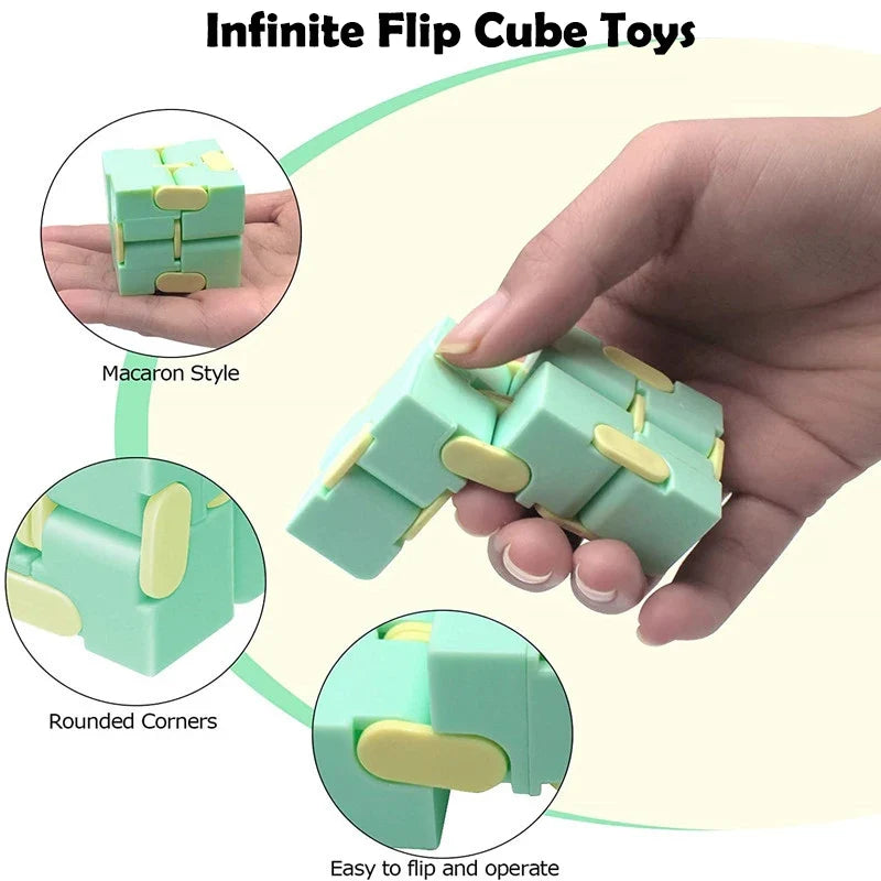 Puzzle Magic Cube Anti Stress Relief Toy for Adults and Kids