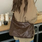 Plush Multi-Use Womens Hobo Bag - Slouchy, Faux Leather