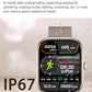 Health 2025 Smartwatch BP+ECG+HRV+BG Monitor with SpO2, Heart Rate, Sleep & Fitness Tracking
