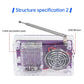DIY FM Radio Kit 87-108MHz Flexible Frequency Soldering Practice Kit Back to School 2026 Gift