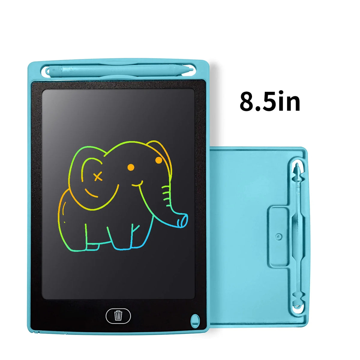 LCD 8.5-inch Drawing Tablet for Kids - Colorful Sketchpad and Handwriting Board, Magic Graffiti Pad Gift
