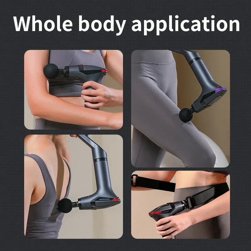 Gun Massage Long Handle Deep Tissue Percussion Therapy TikTok Viral Fall 2026 Muscle Recovery