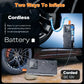 Starter Jump With Air Pump 6 In 1 Car Battery Booster 5000A Peak 150 PSI Tire Inflator 400LM LED Light Fall 2025 Prep