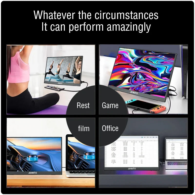16 Inch Travel-Friendly Touch Monitor 1920x1200 HDR10 Low Blue