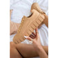 Trendy Women's Sneakers with Thick Sole for Comfort in Black, Green, Blue, and Khaki - Casual Sporty Footwear-3