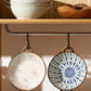 7.5 Ceramic Inch Noodle Bowl With Handles Floral Porcelain
