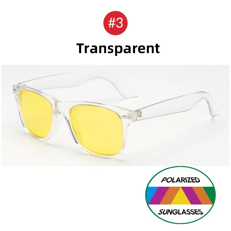 Vision Night Sunglasses Polarized Yellow Lenses UV400 Protection For Enhanced Night Driving Fall 2025 Trend