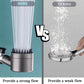 Handheld2026 Edition Shower Head With Three Speed Settings Water-Saving, Simple Install Spring Refresh