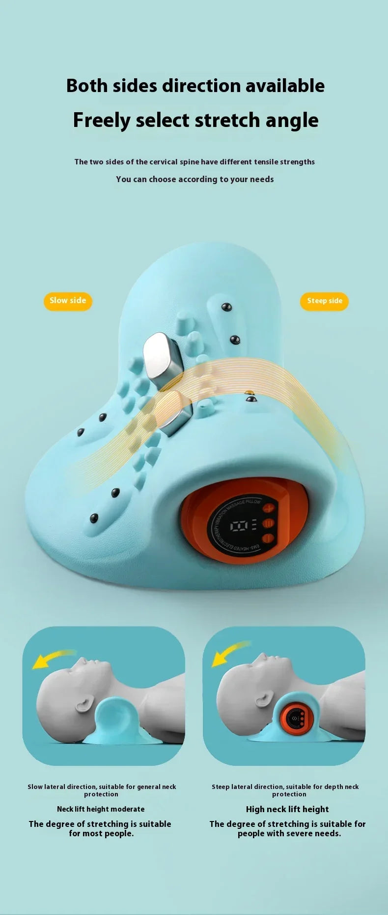 Battery-Powered Finger Pressure Relief for Muscle Tension 2026 – Motor-Driven Neck & Shoulder Massager