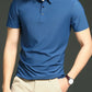 Variant image for Men's Ice Silk Polo Shirt, Lightweight Breathable Fabric, Adjustable Tailored Fit for Office and Casual Wear-8